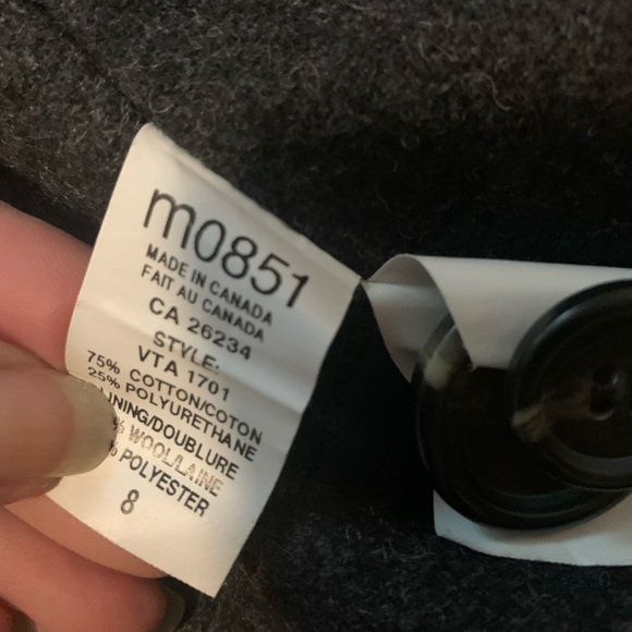 M0851 winter coat with pockets - Picture 3 of 7